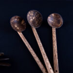 Wooden Coconut Shell Ladle - Big Size